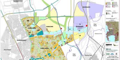 ನಕ್ಷೆ parklands ಕೇಪ್ ಟೌನ್ 