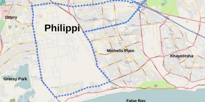 ನಕ್ಷೆ philippi ಕೇಪ್ ಟೌನ್