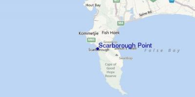 ನಕ್ಷೆ scarborough ಕೇಪ್ ಟೌನ್