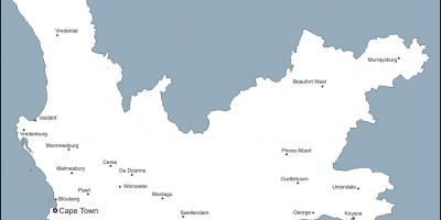 ಖಾಲಿ ನಕ್ಷೆ ಕೇಪ್ ಟೌನ್