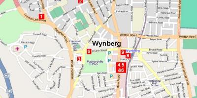  ನಕ್ಷೆ wynberg ಕೇಪ್ ಟೌನ್